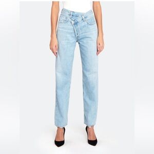 AGOLDE Criss Cross Jean in Suburbia